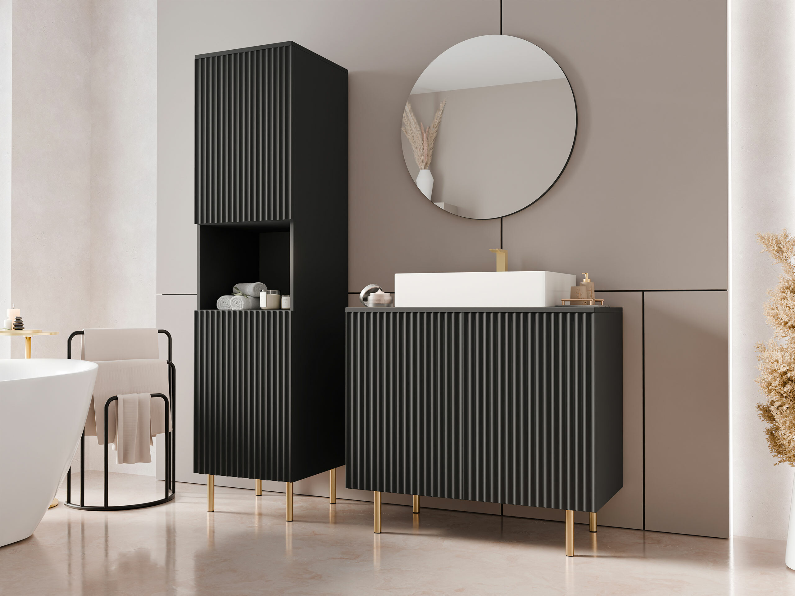 Möbel-Kollektion Virdomi