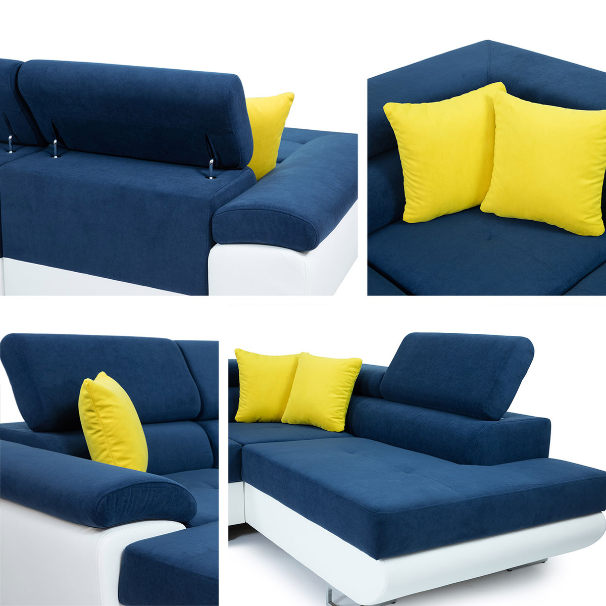 Ecksofa Comfivo Ruta V (Prestige 2765 Karo + Prestige 2765)