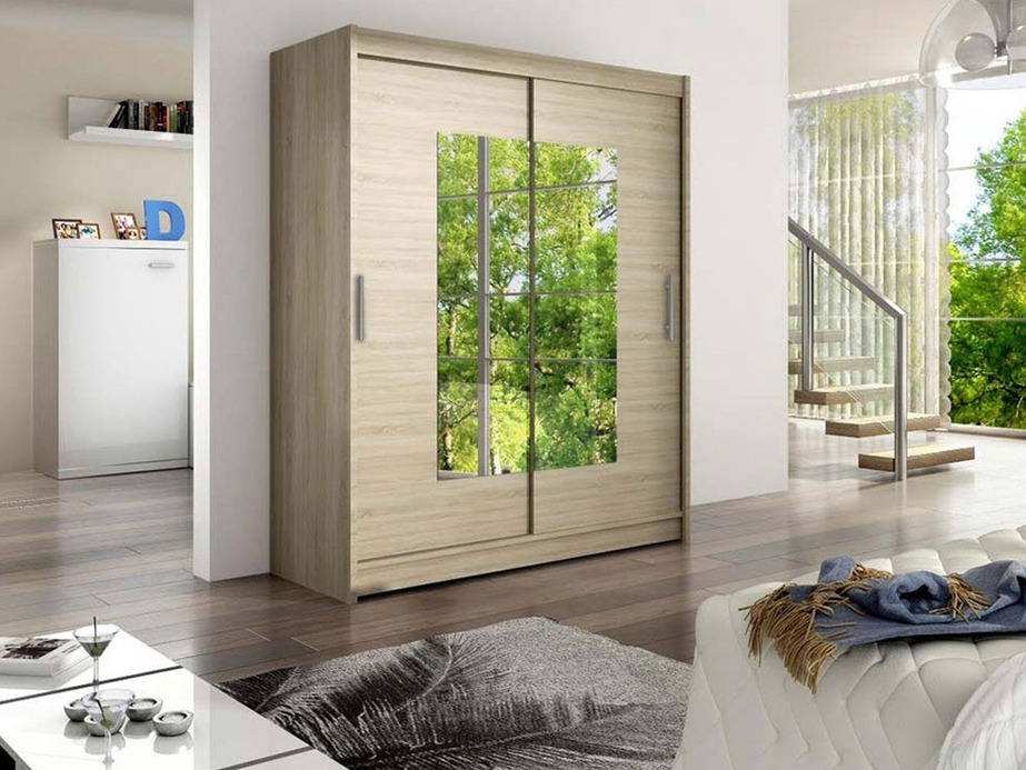 Kleiderschrank Closico Camera III (Sonoma eichenholz)