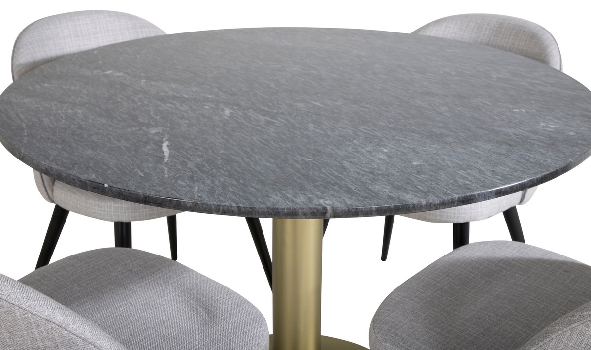 Essgruppe Dallas 1219 (Grau + Schwarz)