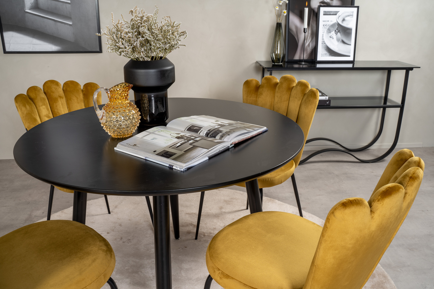 Essgruppe Dallas 1264 (Gelb + Schwarz)