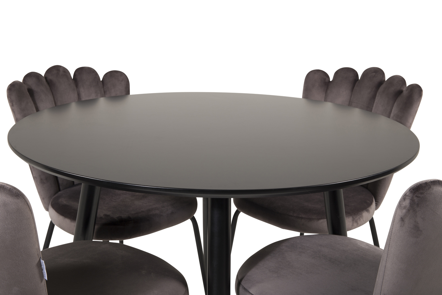 Essgruppe Dallas 1264 (Grau + Schwarz)