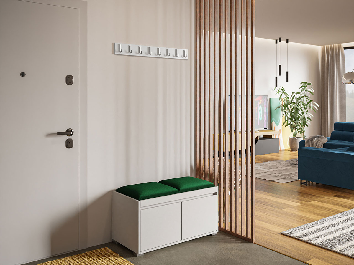 Flurgarnitur Comfivo Pinus I (Weiss + Manila 35)