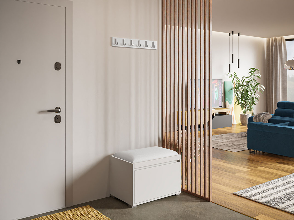 Flurgarnitur Comfivo Pinus VIII (Weiss + Soft 017)