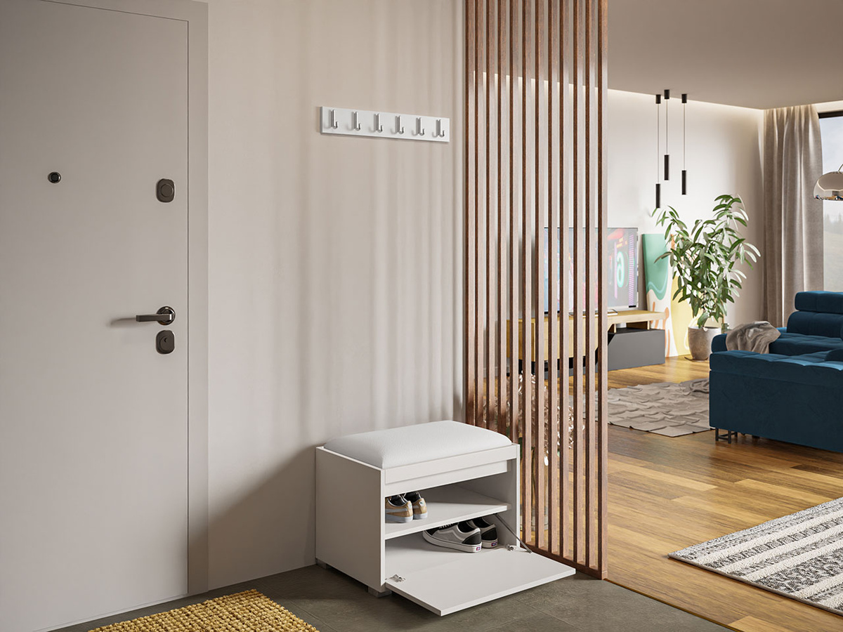 Flurgarnitur Comfivo Pinus VIII (Weiss + Soft 017)