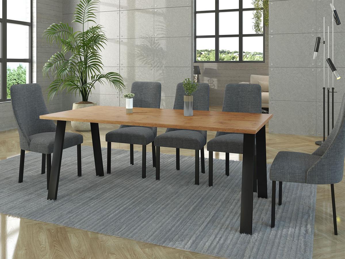 Tisch Tucson 143 (Lancelot Eichenholzoptik)