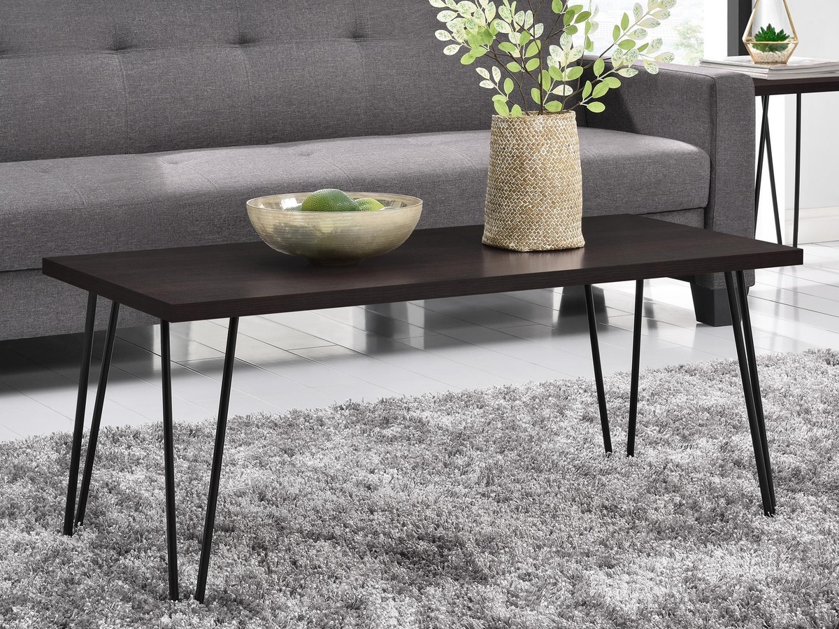 Couchtisch Nutive 100 (Dunkelbraun)