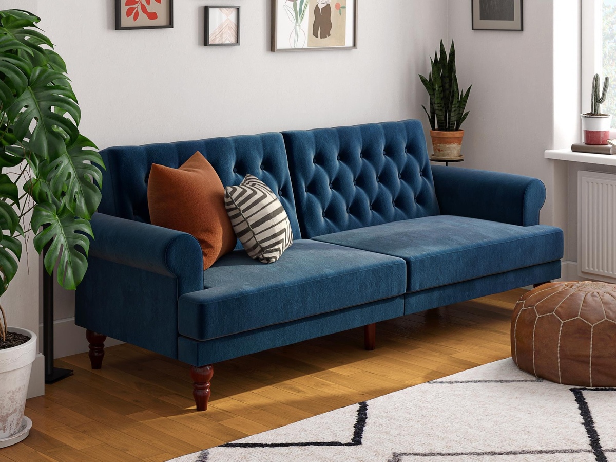 Schlafsofa Novogratz 112 (Blau)