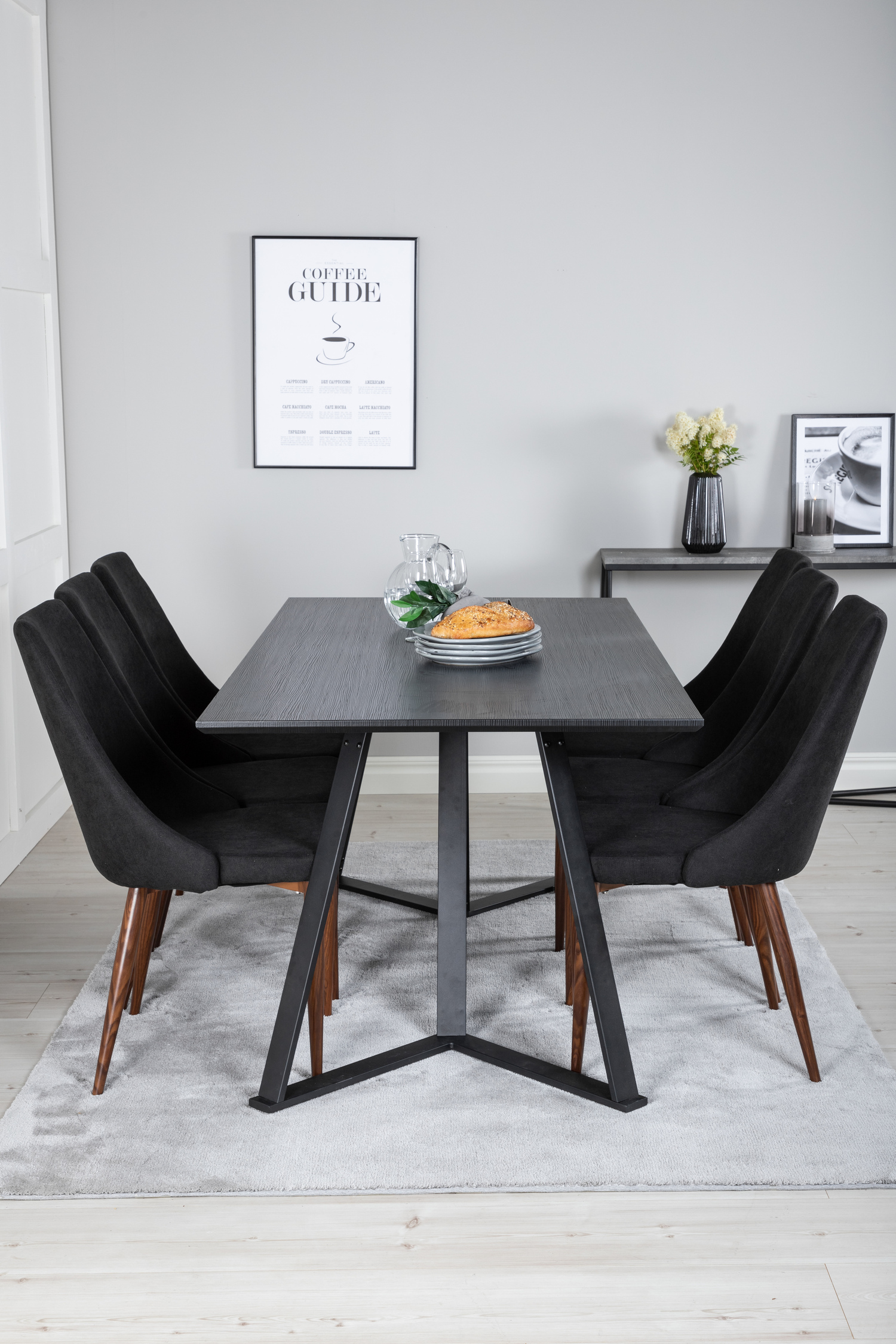 Essgruppe Dallas 1767 (Schwarz)