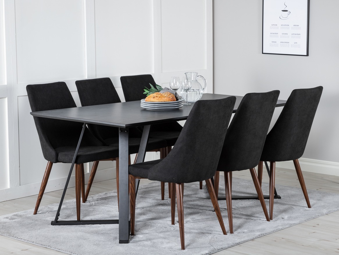 Essgruppe Dallas 1767 (Schwarz)