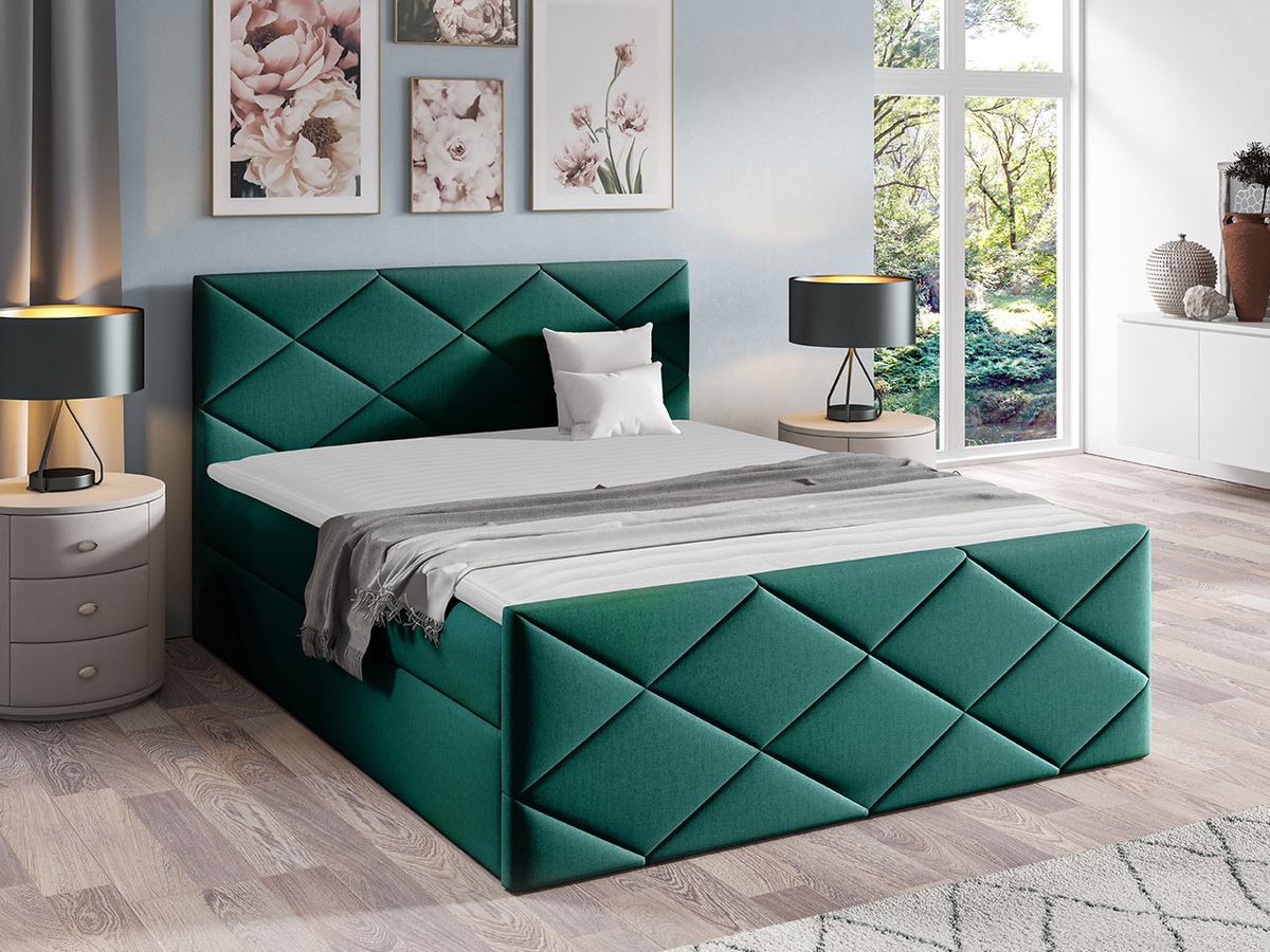 Boxspringbett Baltimore 155 (Kameleon 37)