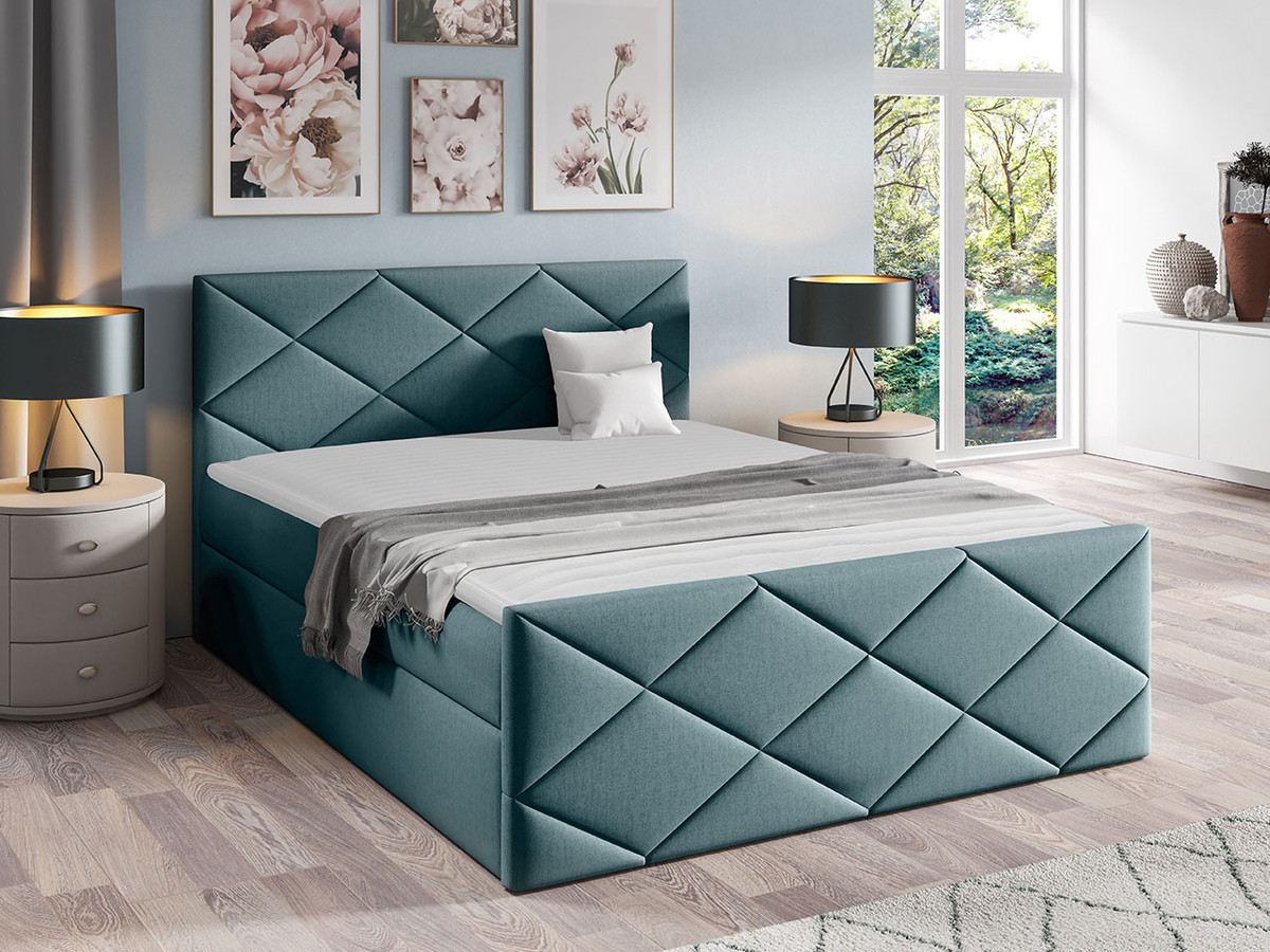 Boxspringbett Baltimore 155 (Kameleon 72)