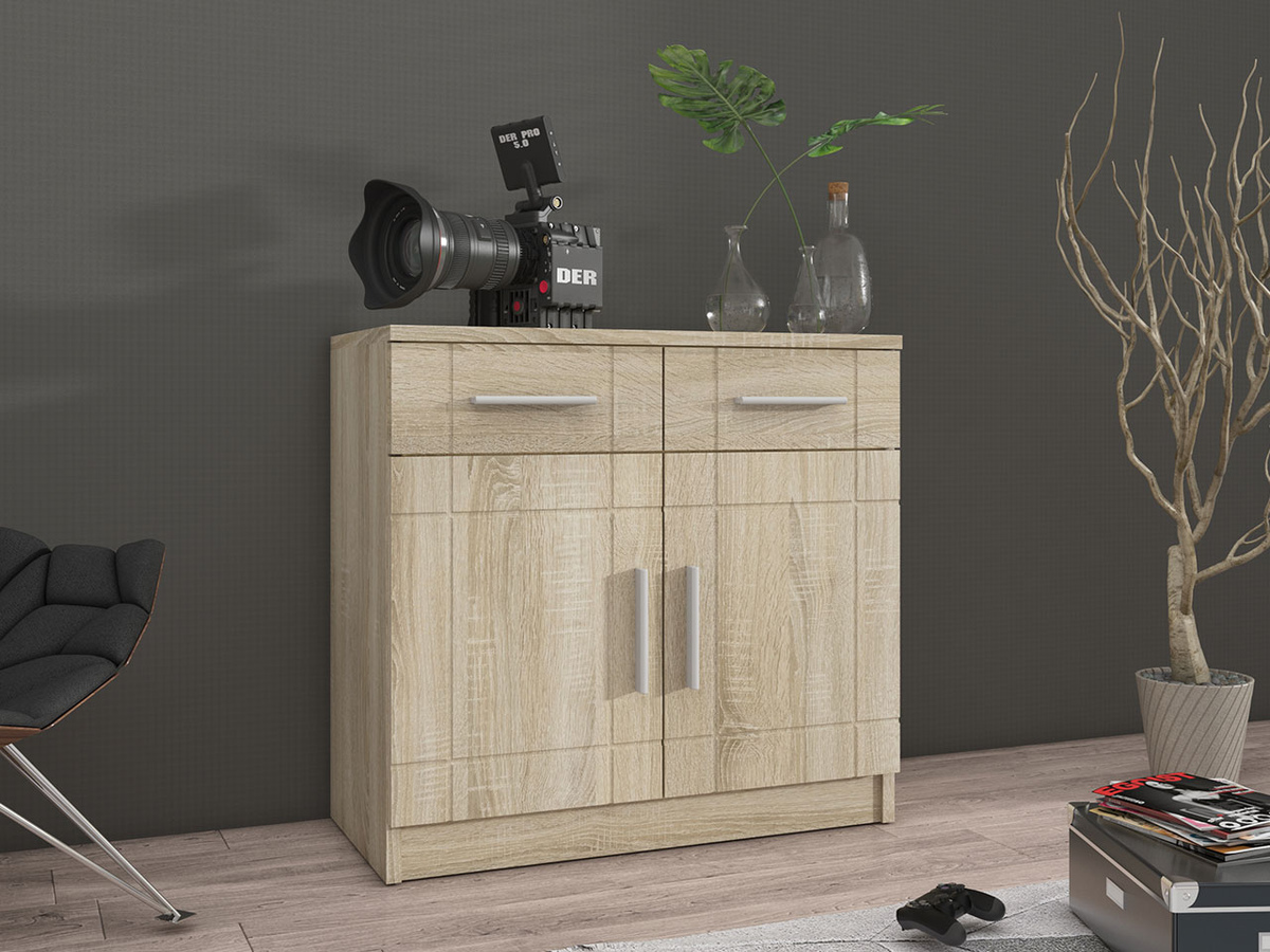 Kommoden Bacces (Sonoma eichenholz)