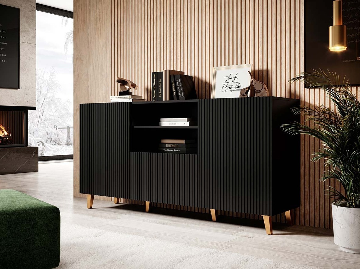 Kommoden Dicto (Schwarz)