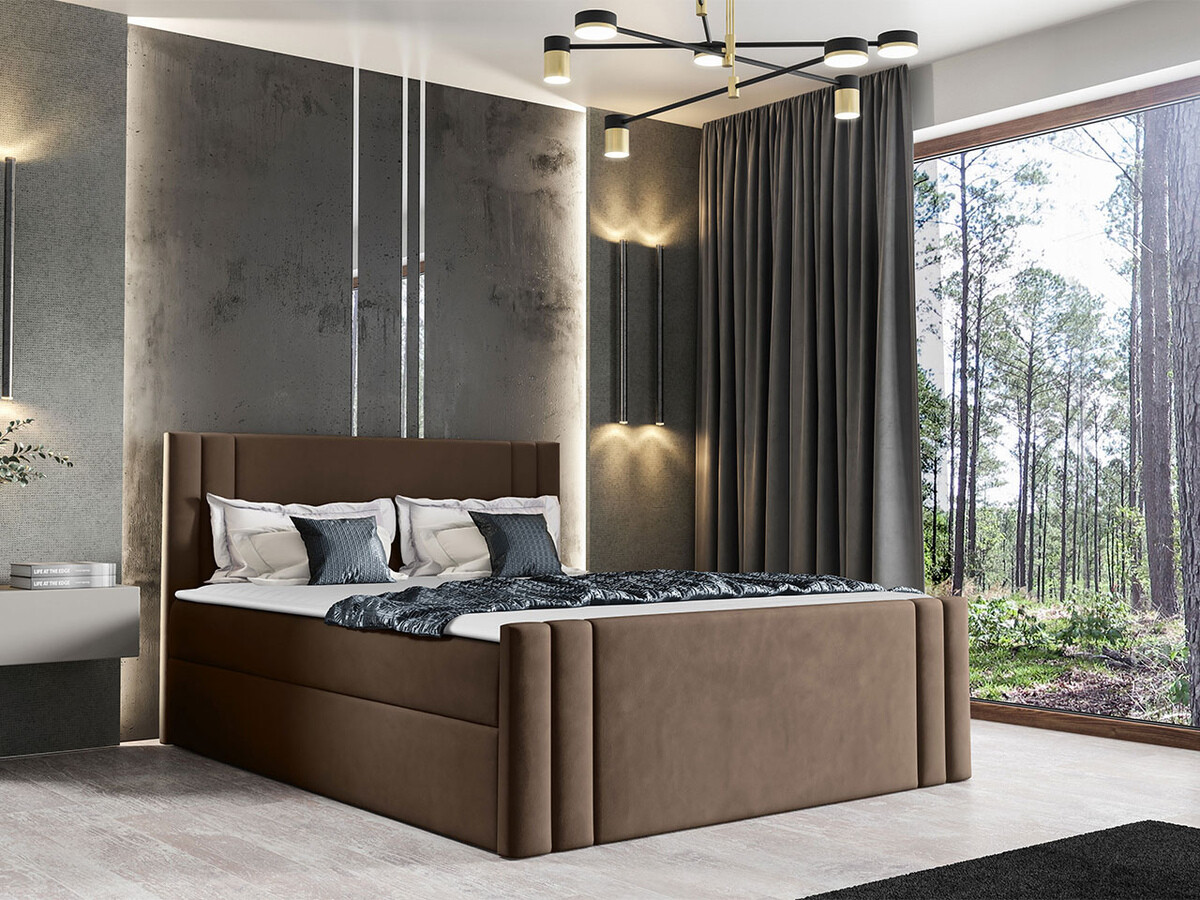 Boxspringbett Mel (Amor Velvet 4301)