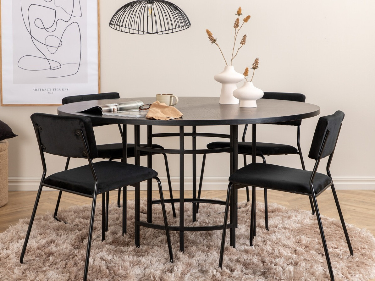 Essgruppe Dallas 2393 (Schwarz)