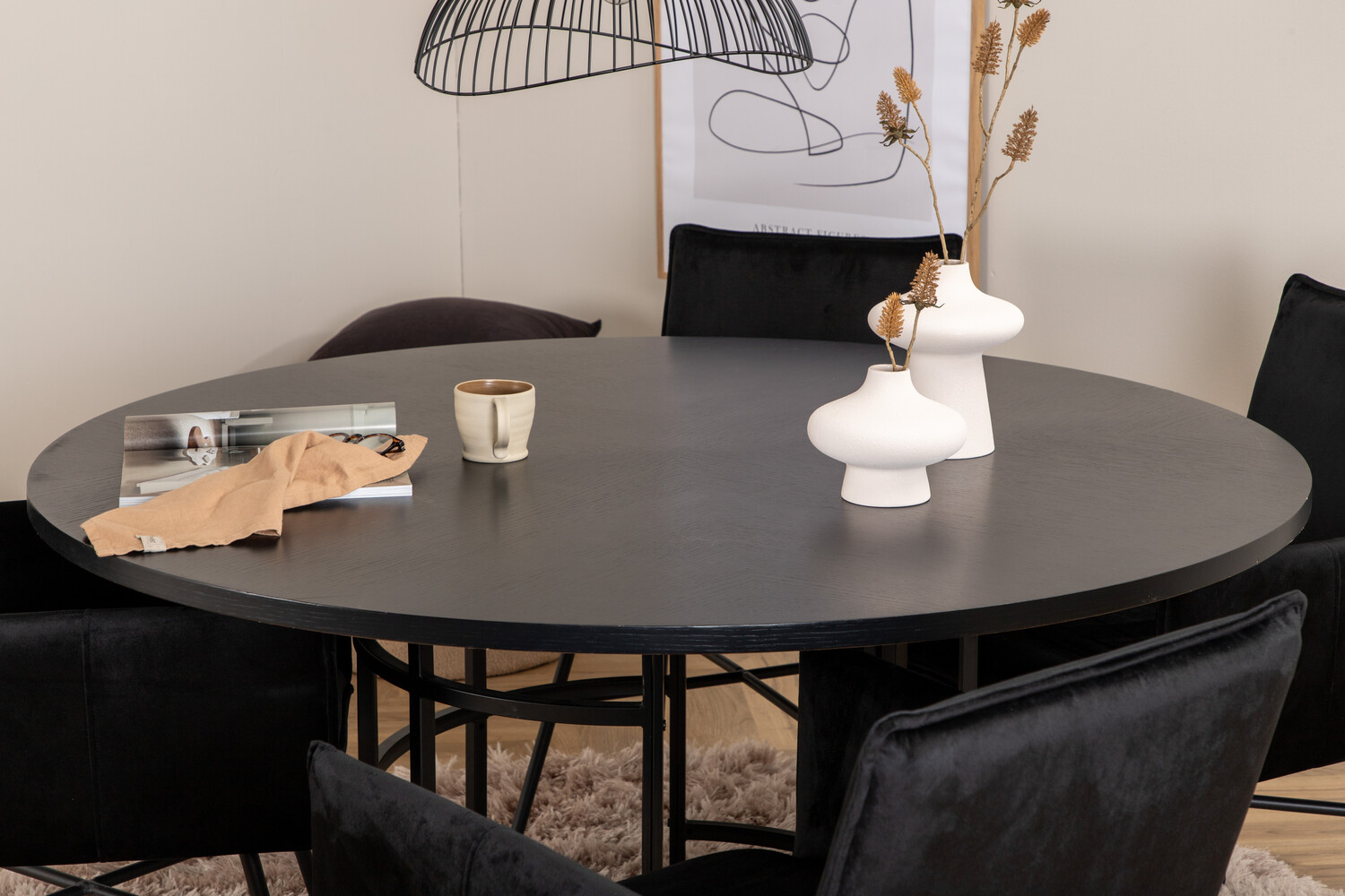 Essgruppe Dallas 2337 (Schwarz)