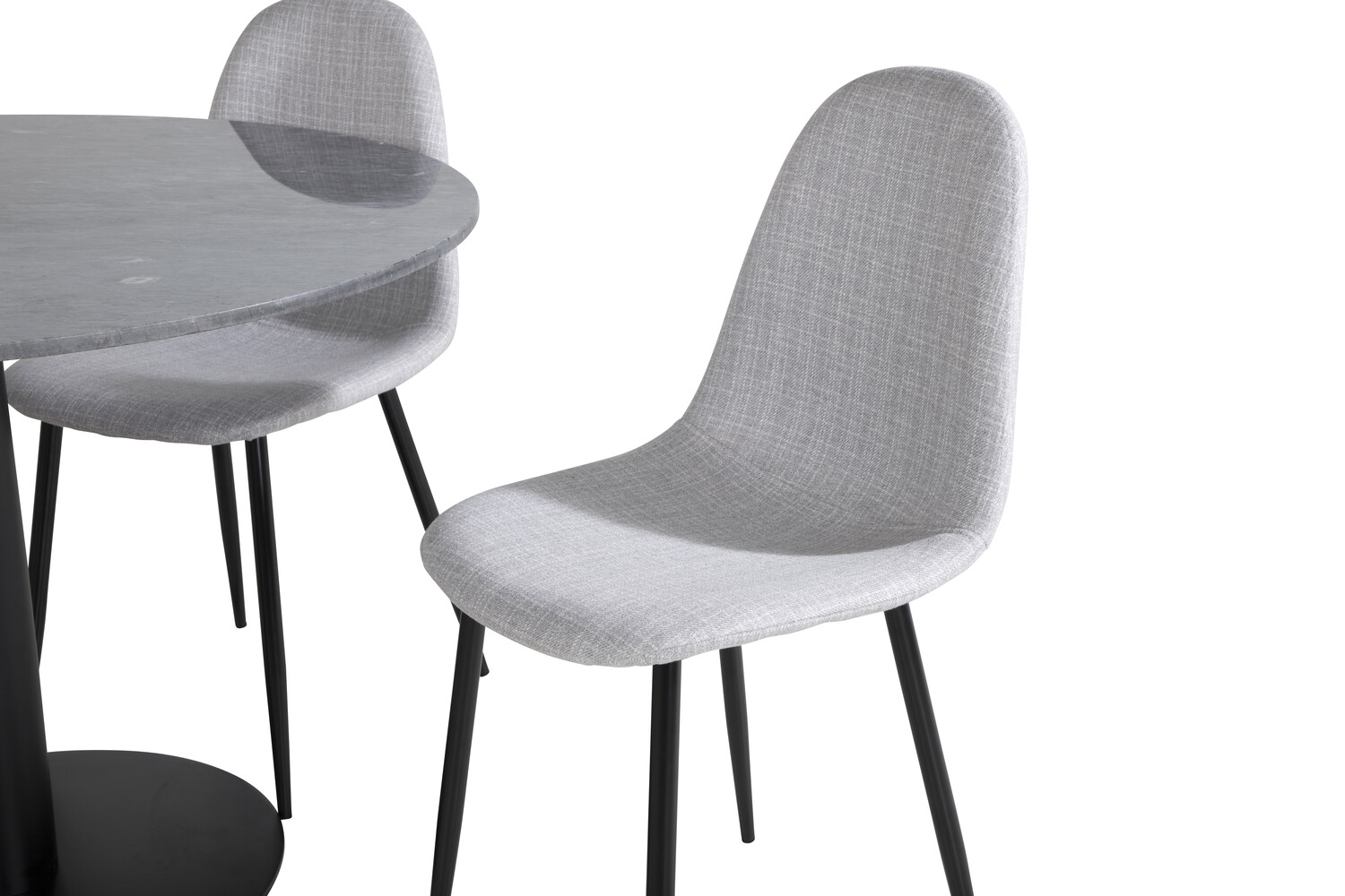 Essgruppe Dallas 2627 (Grau + Schwarz)