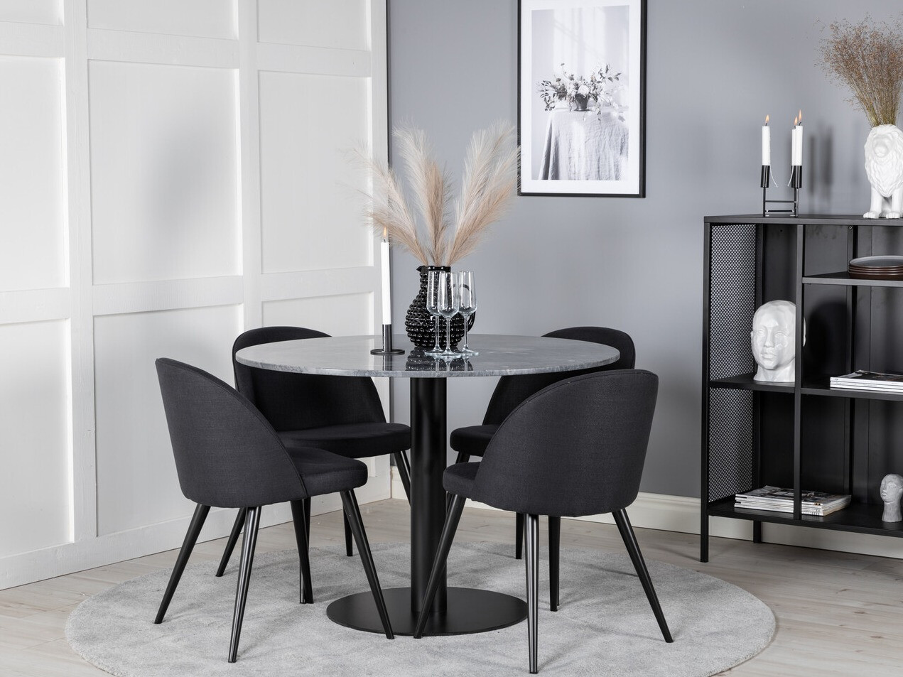 Essgruppe Dallas 2664 (Schwarz)