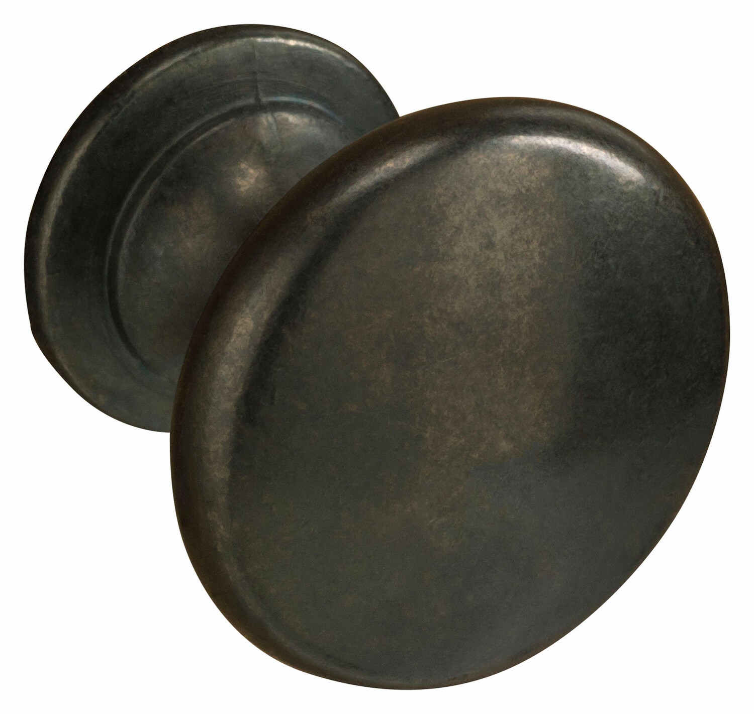 Stehender Badezimmerschrank Larnovo 112 (Eichenholzoptik dunkel + Schwarz)