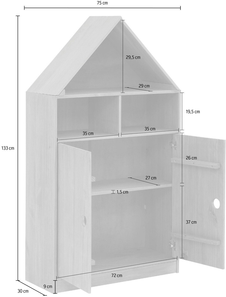 Sideboard Ruvfiva 117 (Grau)