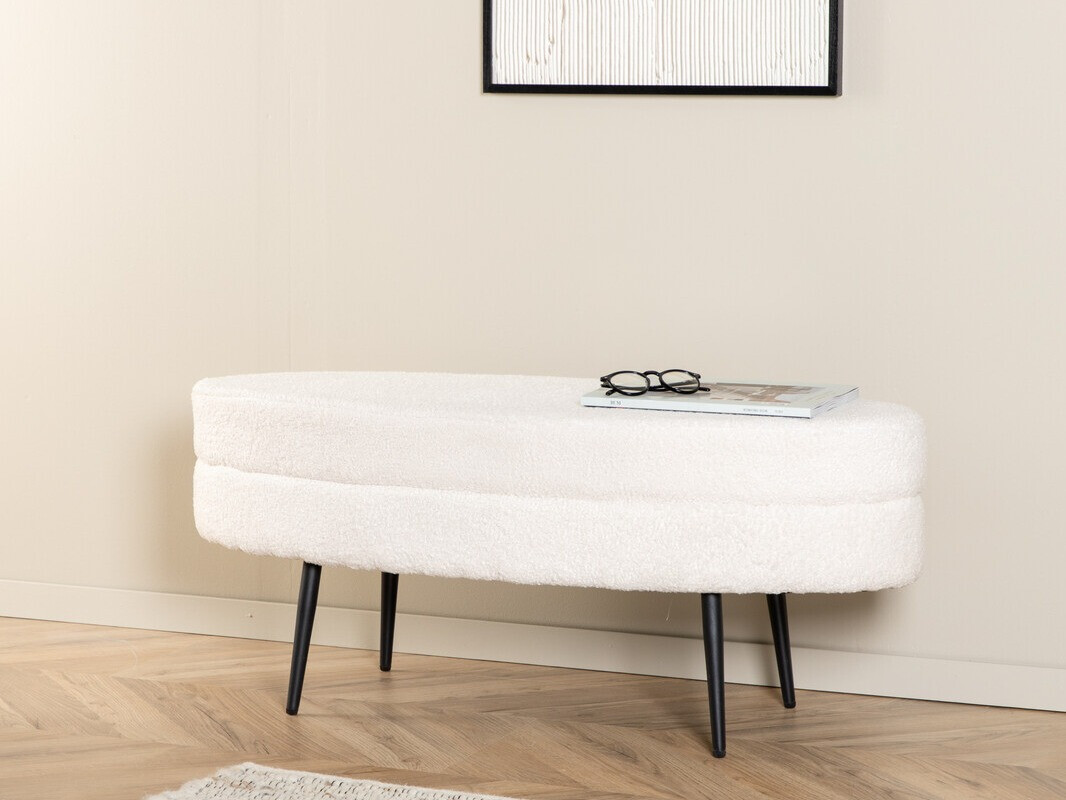 Polsterbank Dallas 2920 (Weiss + Schwarz)