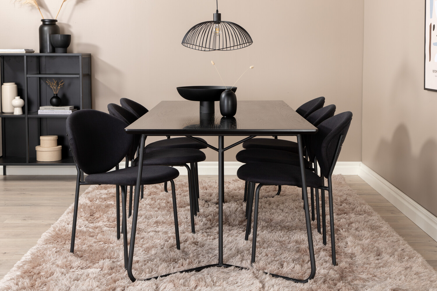 Essgruppe Dallas 3040 (Schwarz)