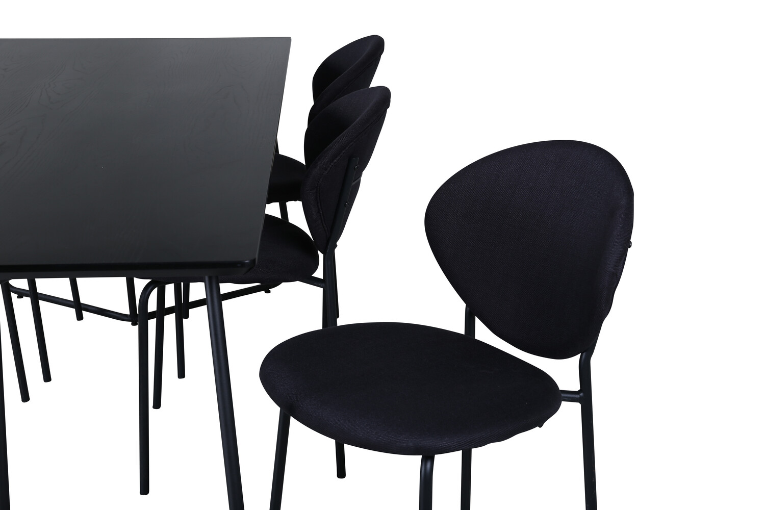 Essgruppe Dallas 3040 (Schwarz)