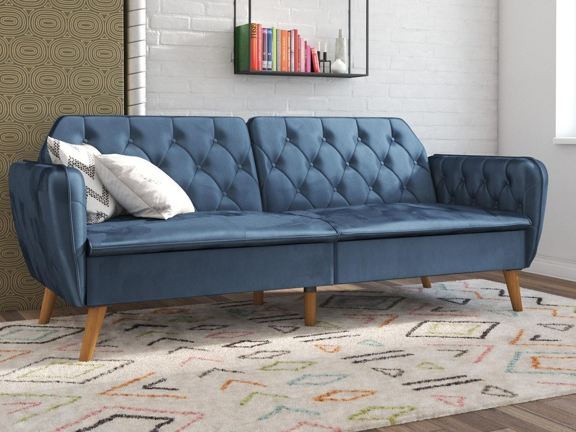 Schlafsofa Novogratz 106 (Blau)