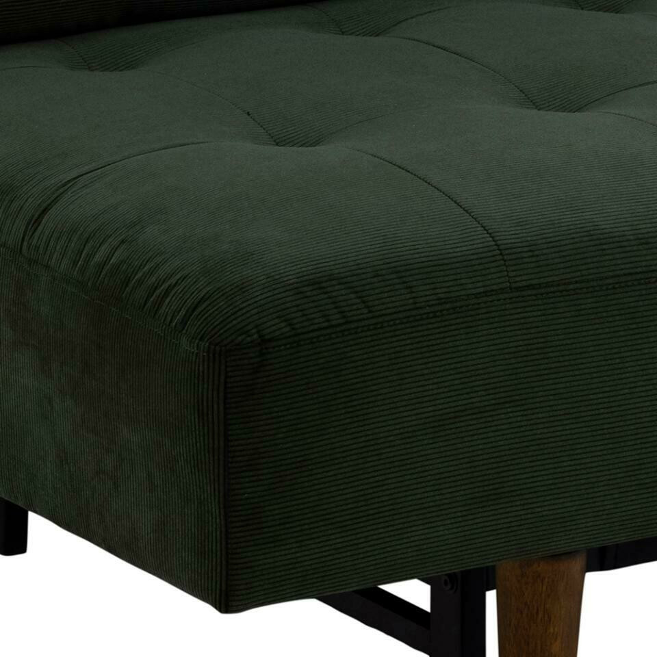 Schlafsofa Norsica 491 (Dunkelgrün)
