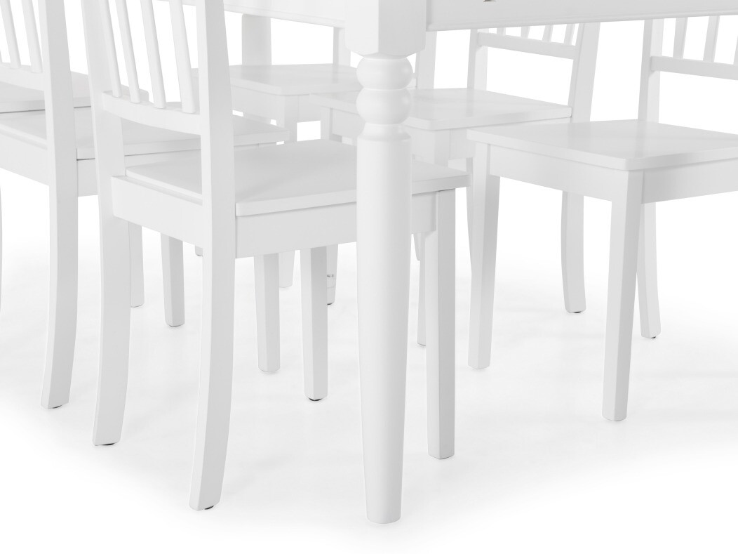 Esszimmergarnitur Provo 133 (Weiss)