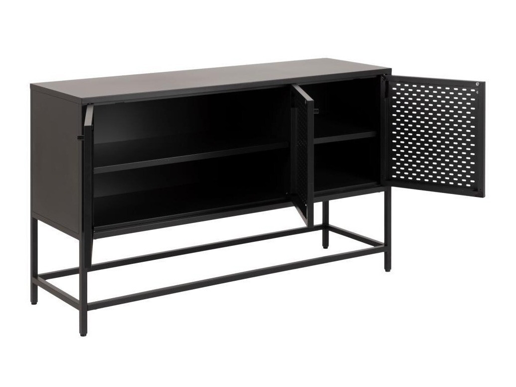Sideboard Norsica Teruva 114 (Schwarz)