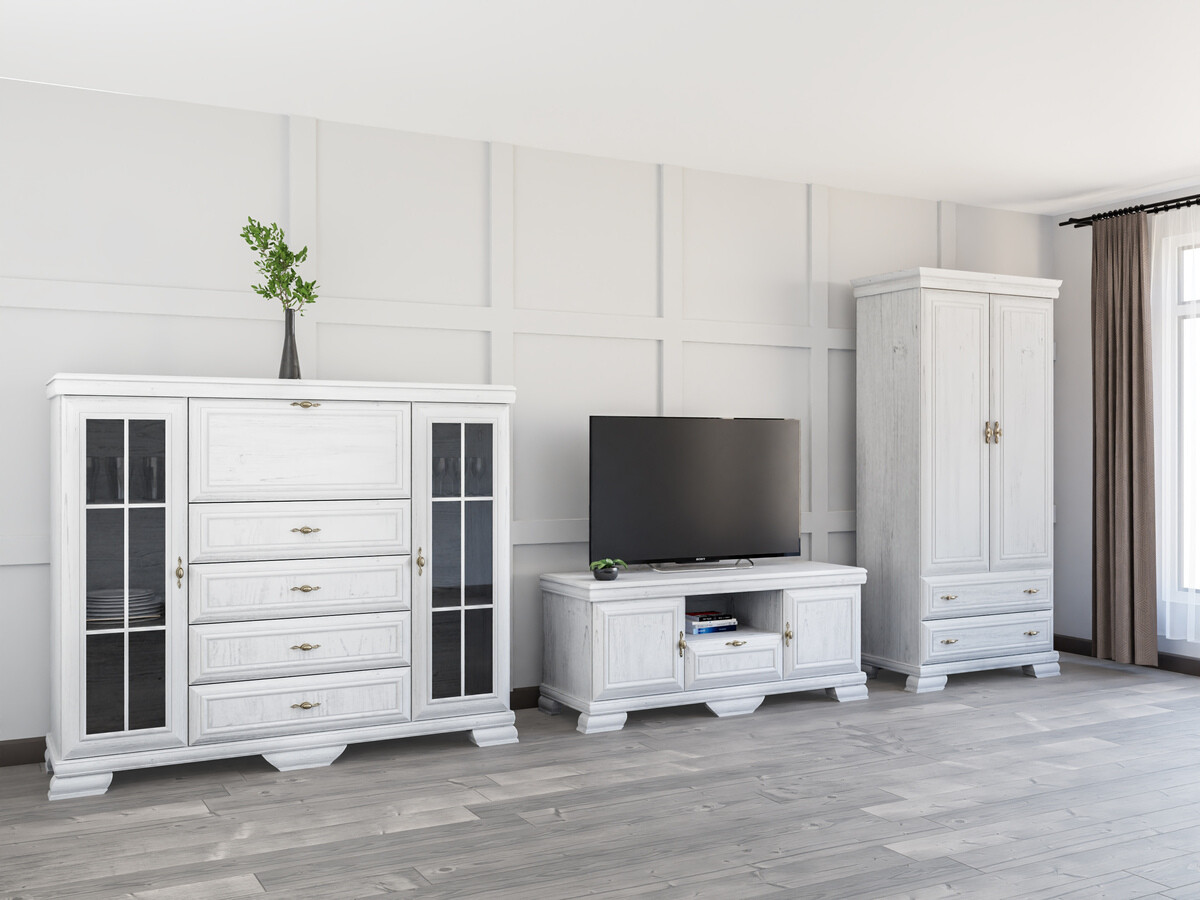 Wohnzimmer-Set Salmeru 114 (Anderson Kiefernholzoptik)