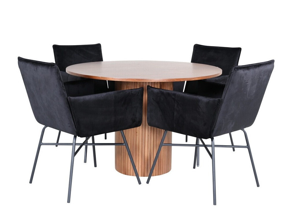 Essgruppe Dallas 3093 (Schwarz)