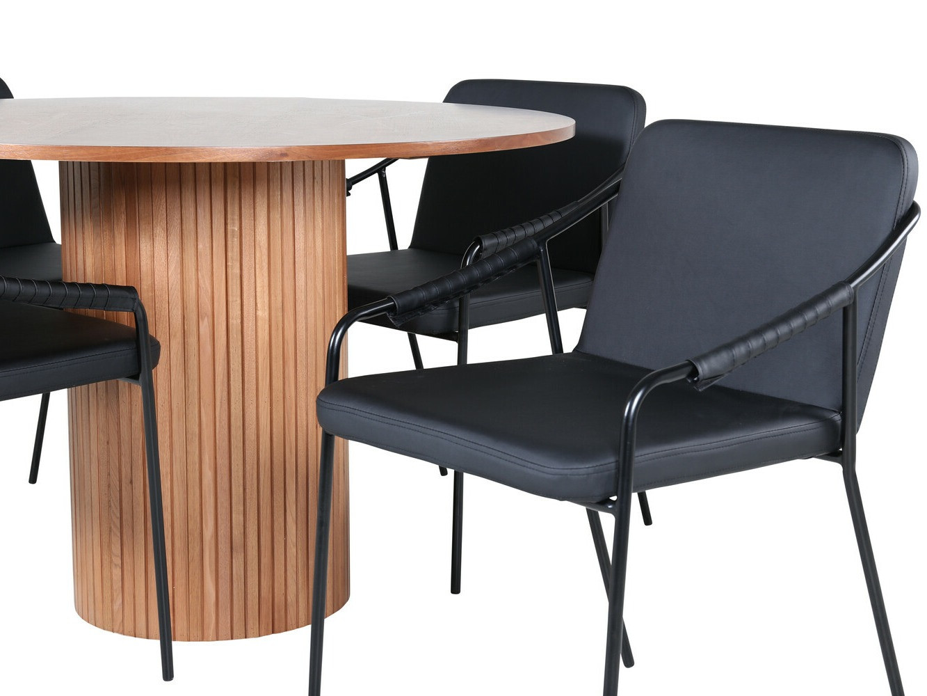 Essgruppe Dallas 3098 (Walnussholzoptik)