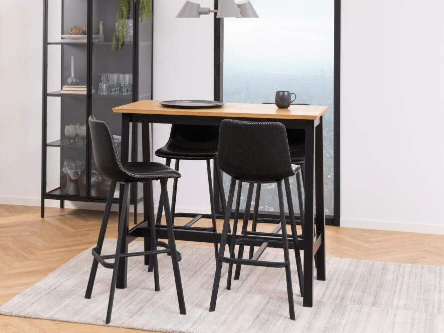 Barstuhl Norsica 444 (Schwarz)