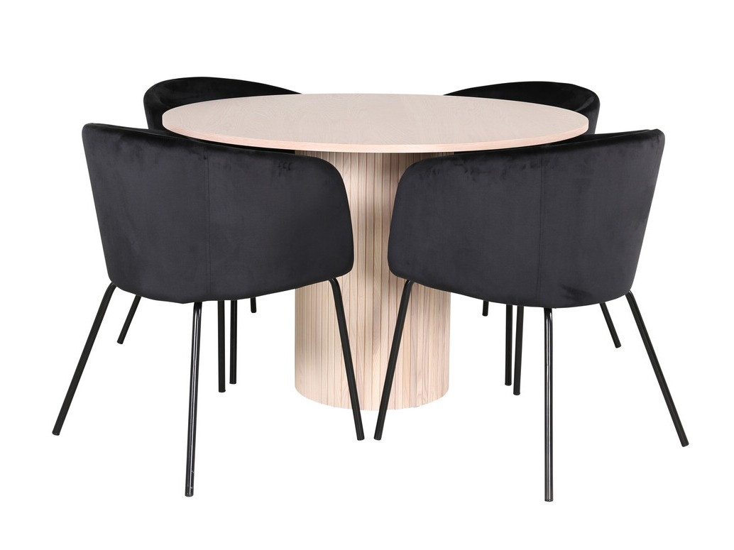 Essgruppe Dallas 2557 (Schwarz)
