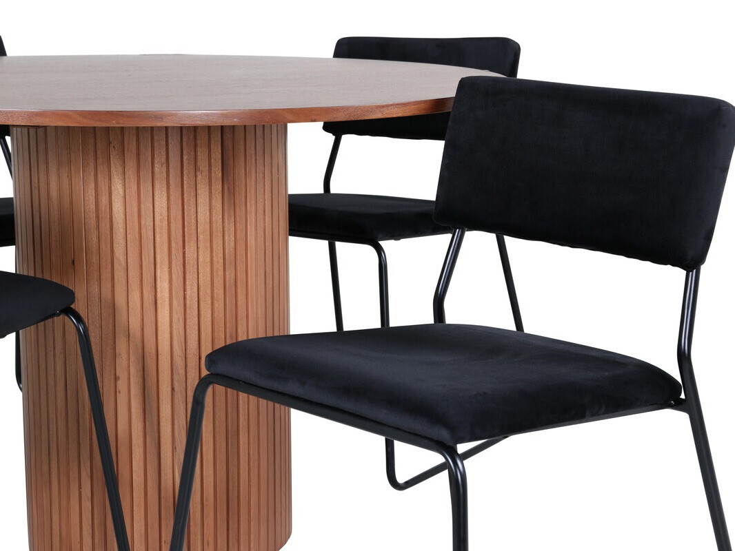 Essgruppe Dallas 3082 (Schwarz)