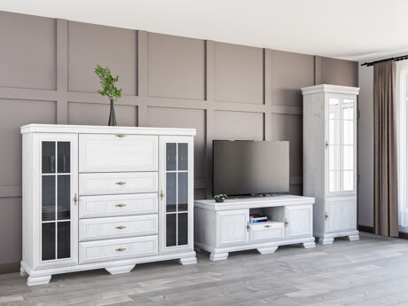 Wohnzimmer-Sets Salmeru 117 (Anderson Kiefernholzoptik)