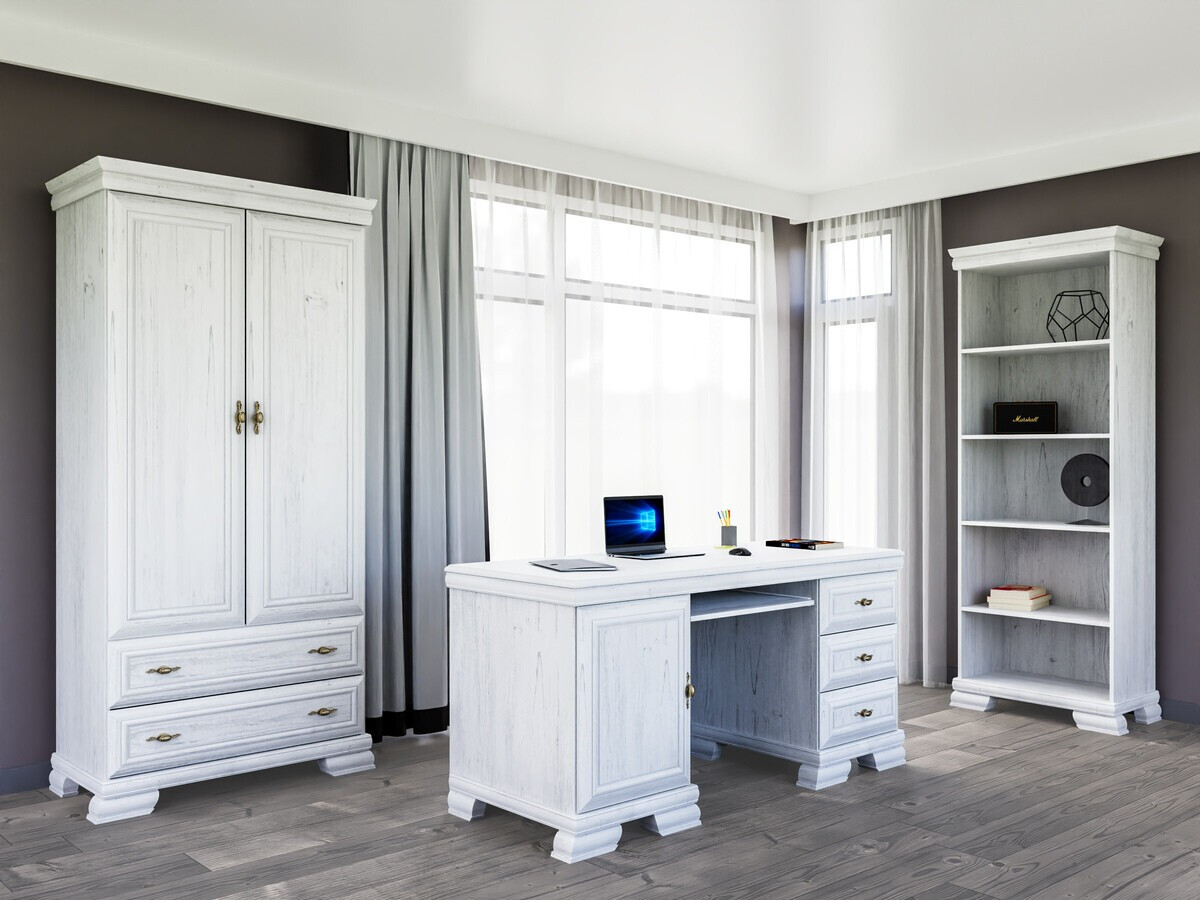 Büro-Set Salmeru 118 (Anderson Kiefernholzoptik)