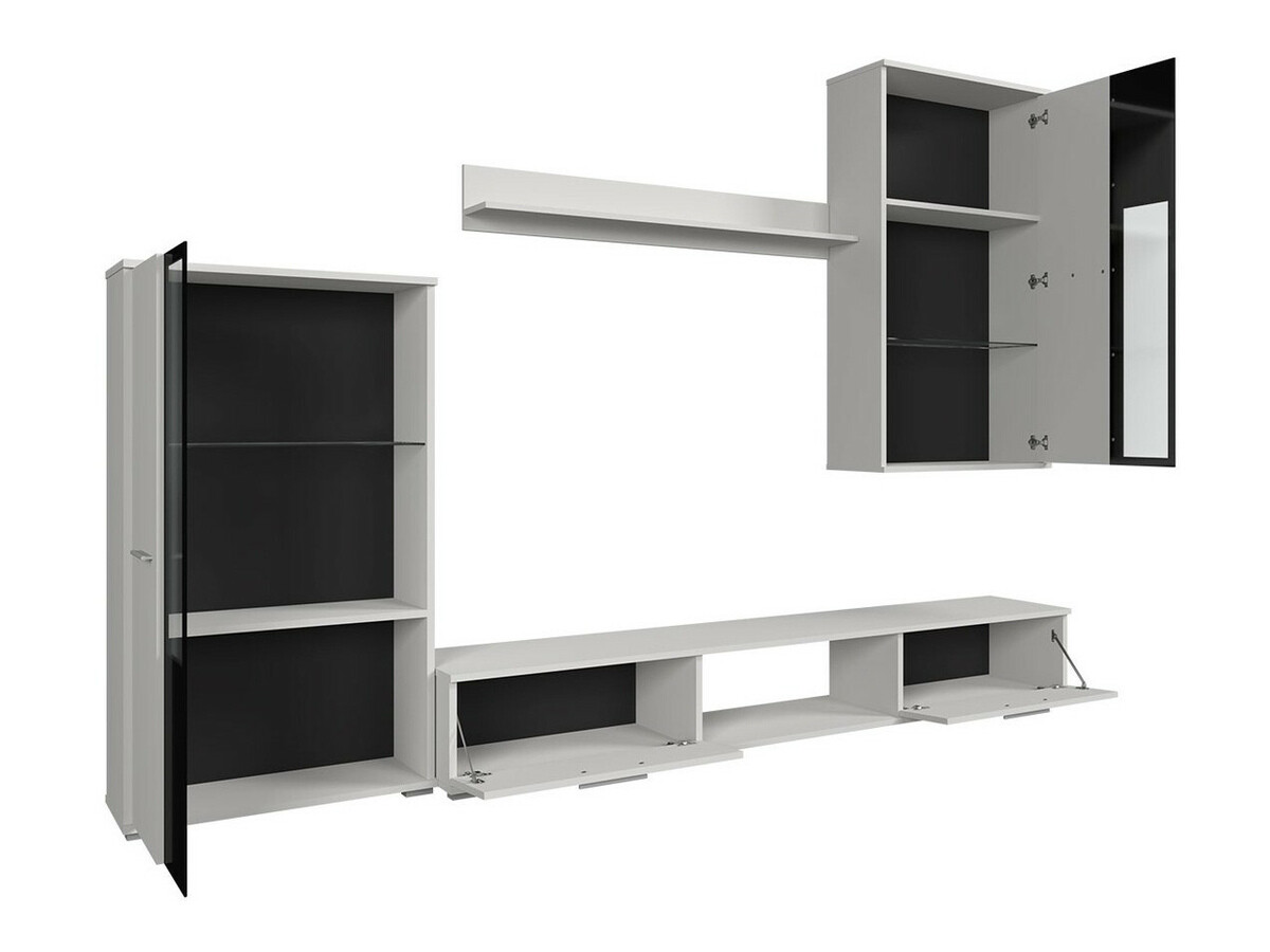 Wohnzimmer-Sets Tucson 100 (Artisan Eichenholzoptik + Weiss)