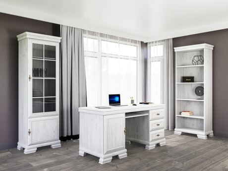 Büro-Set Salmeru 120 (Anderson Kiefernholzoptik)