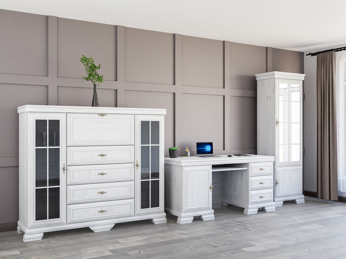 Büro-Set Salmeru 126 (Anderson Kiefernholzoptik)
