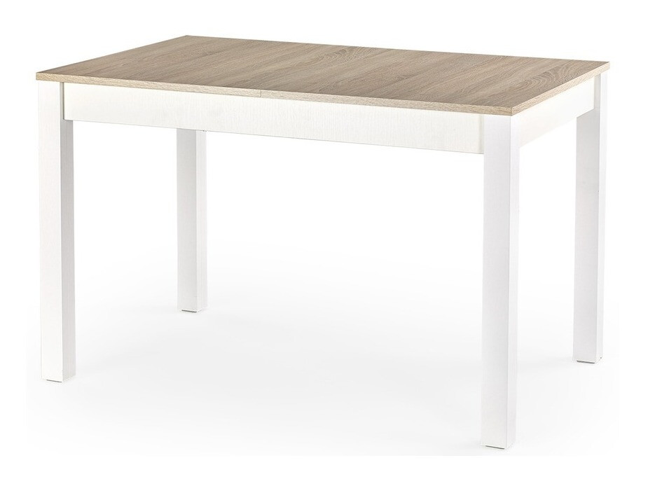 Tisch Houston 132 (Weiss + Sonoma-Eiche)