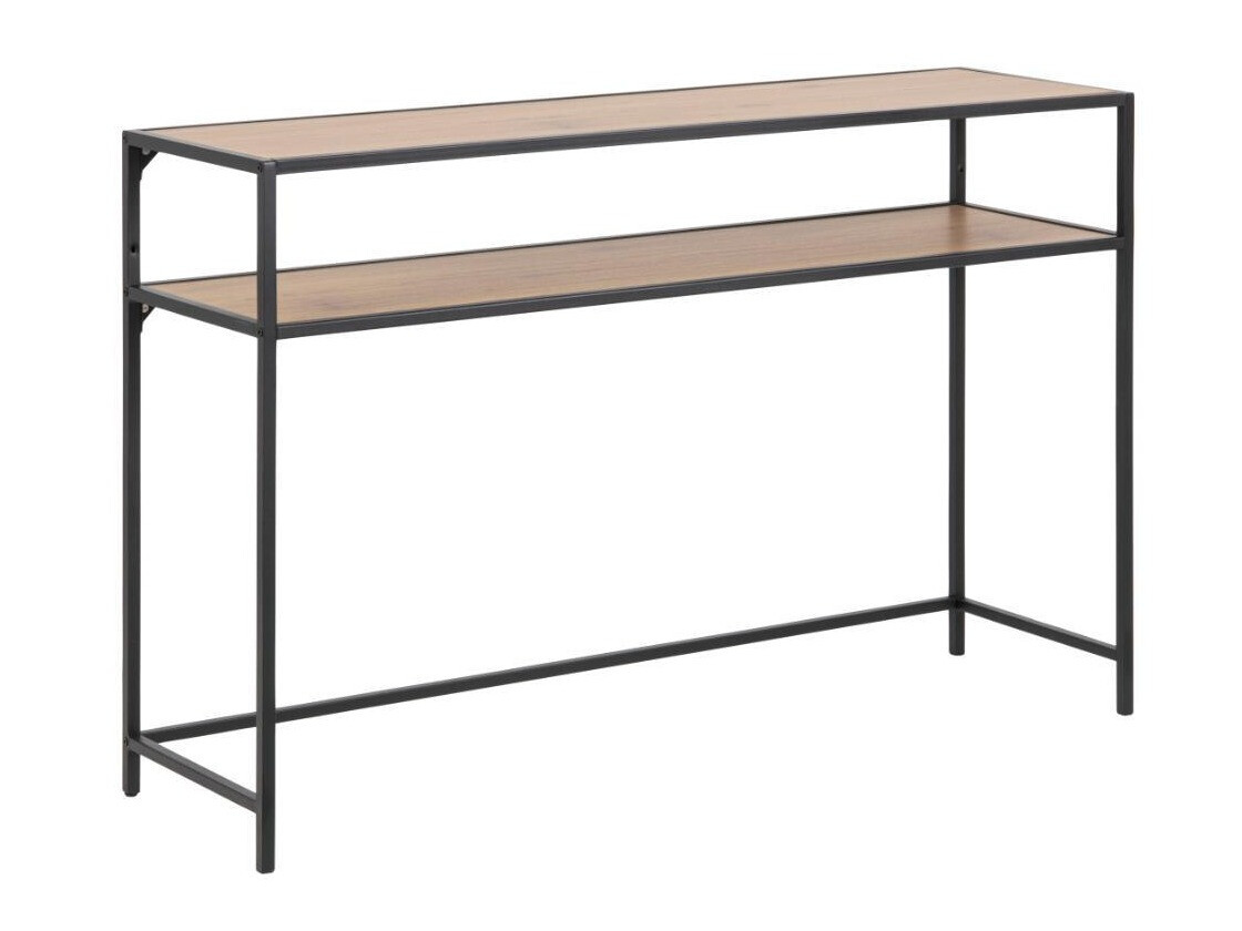 Konsolentisch Norsica Sevferi 126 (Wildeiche + Schwarz)