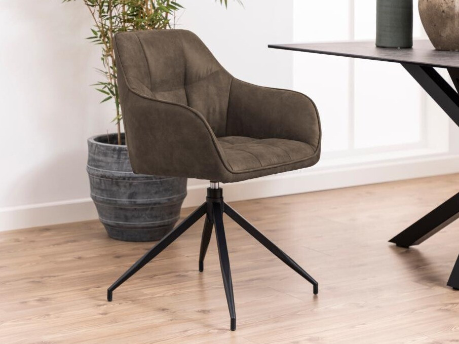 Stuhl Norsica 494 (Braun + Schwarz)