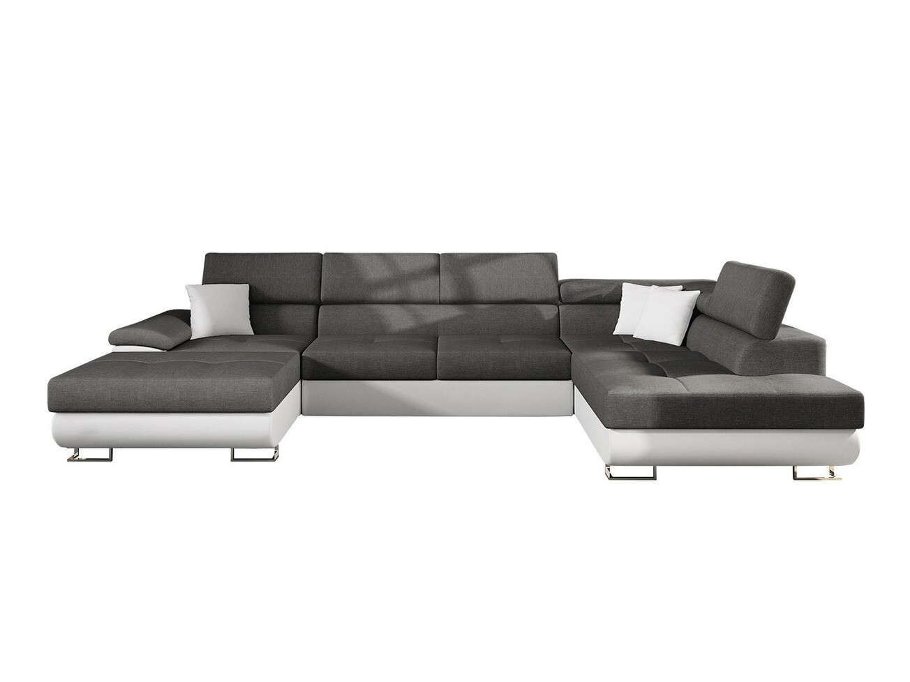Ecksofa Comfivo 190 (Soft 017 + Lux 06 + Soft 017)