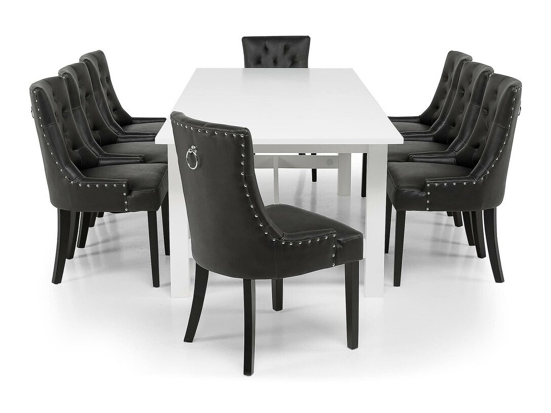 Esszimmergarnitur Scandinavian Choice 574 (Schwarz)