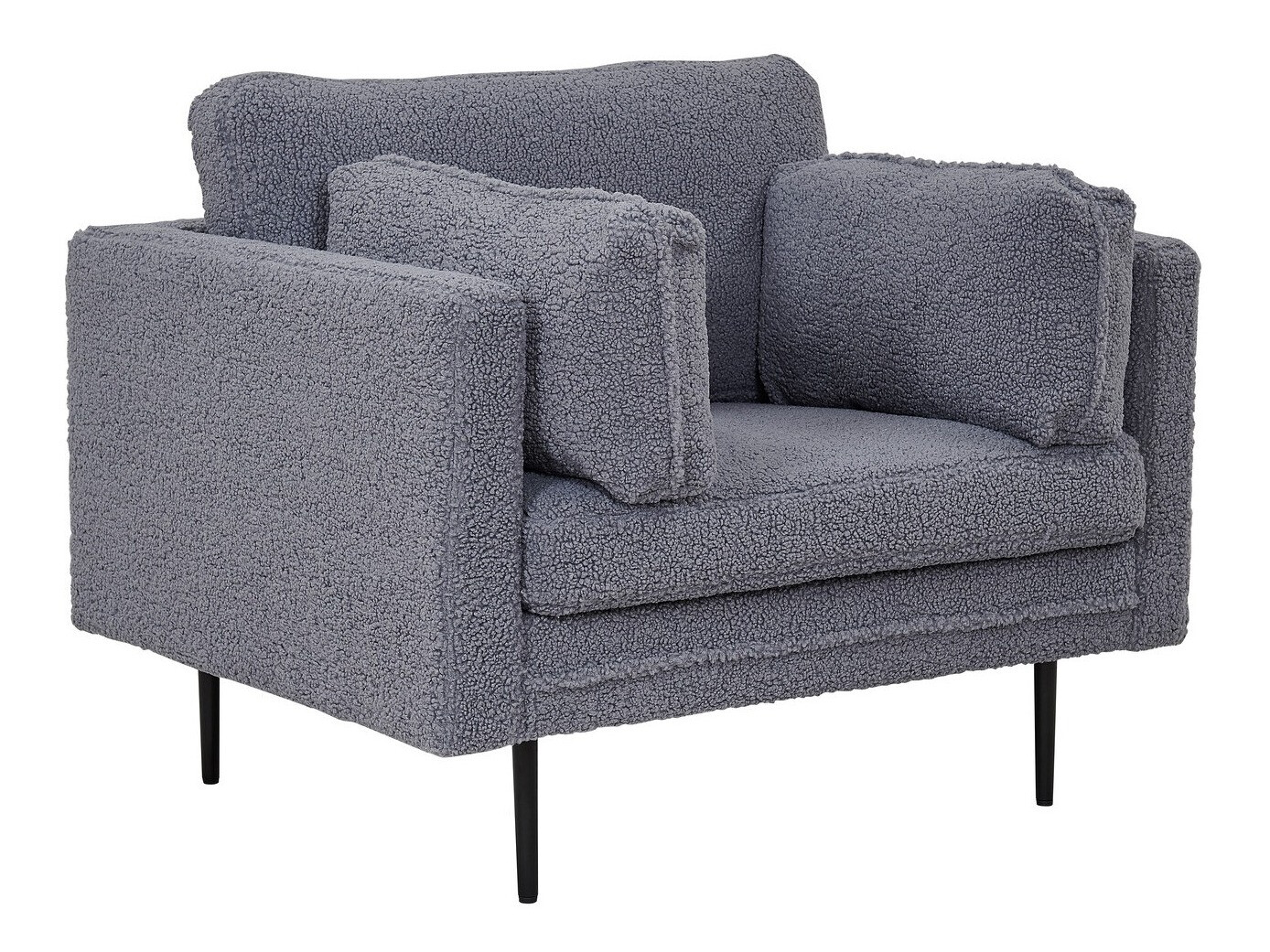 Sessel Dallas 100 (Grau + Schwarz)