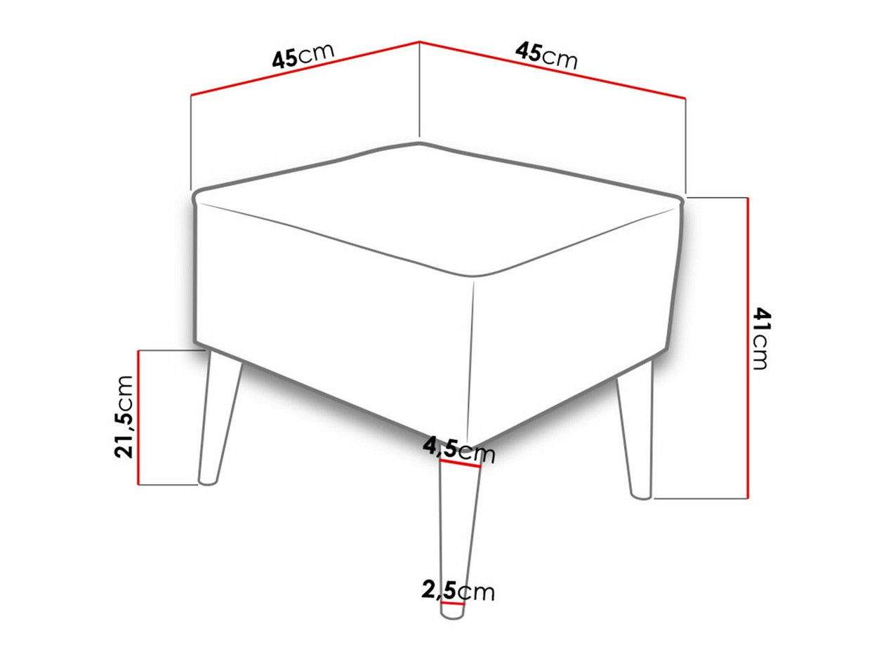 Hocker Comfivo Ulmus I (Kronos 09)